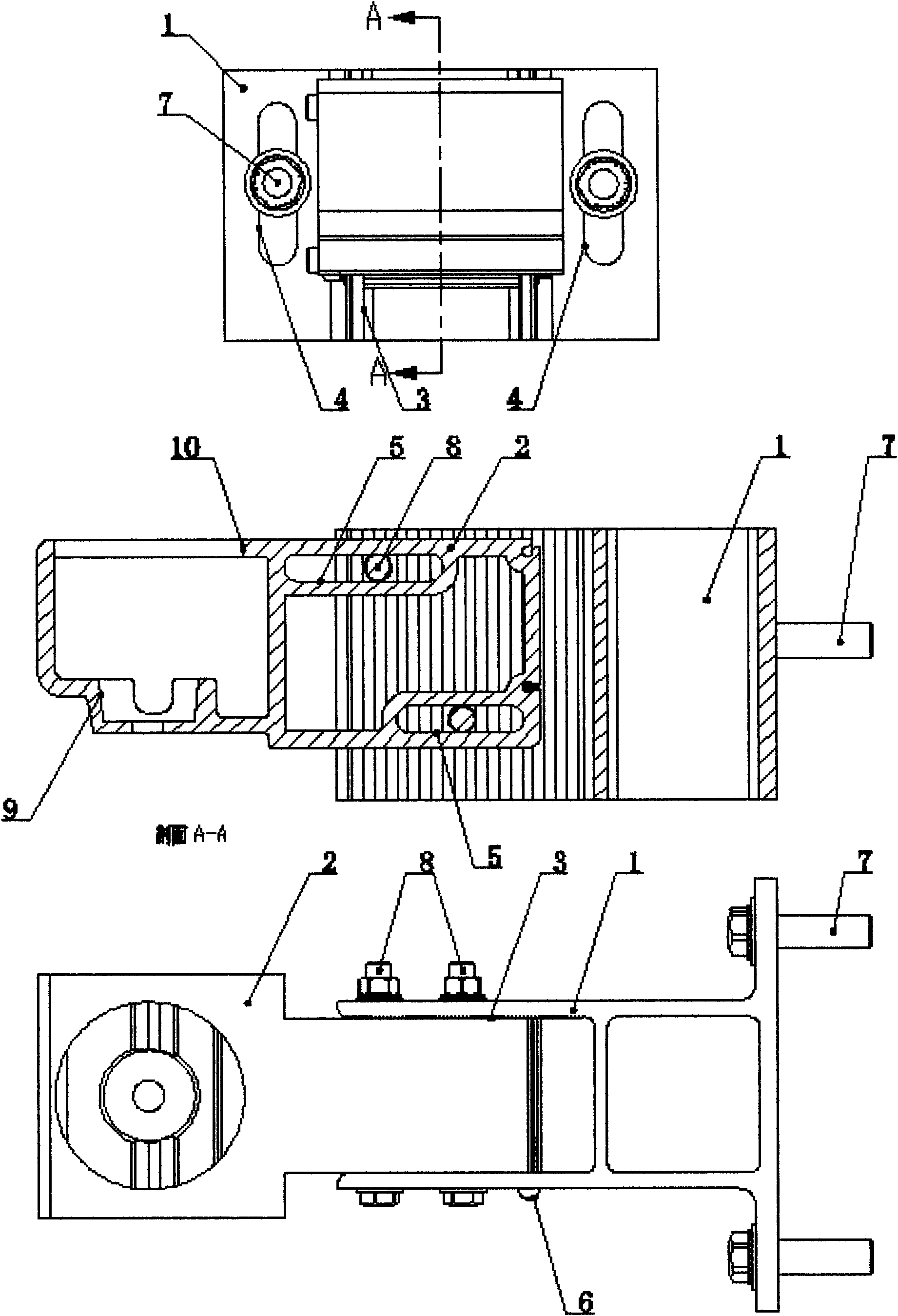 Insulator mounting bracket