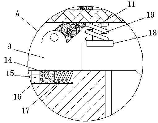 Bending equipment of metal stamping part