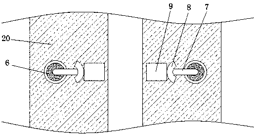 Bending equipment of metal stamping part