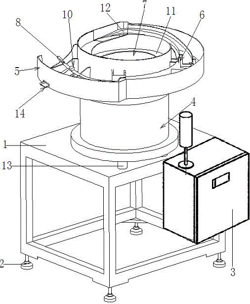 Automatic size sorting machine for anti-explosion valve body of battery