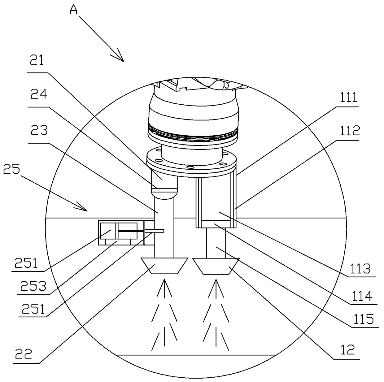 Intelligent shoe sole glue spraying process for avoiding overflow of glue liquid from edge, and glue spraying equipment thereof