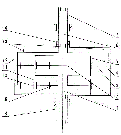 Full-automatic speed reduction clutch of washing machine