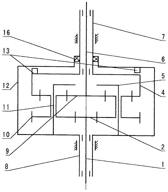 Full-automatic speed reduction clutch of washing machine