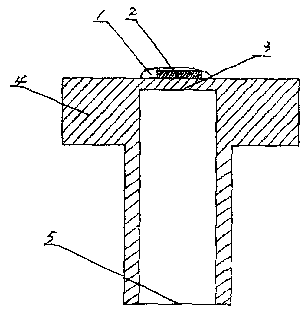 Method of adhering sensor chips