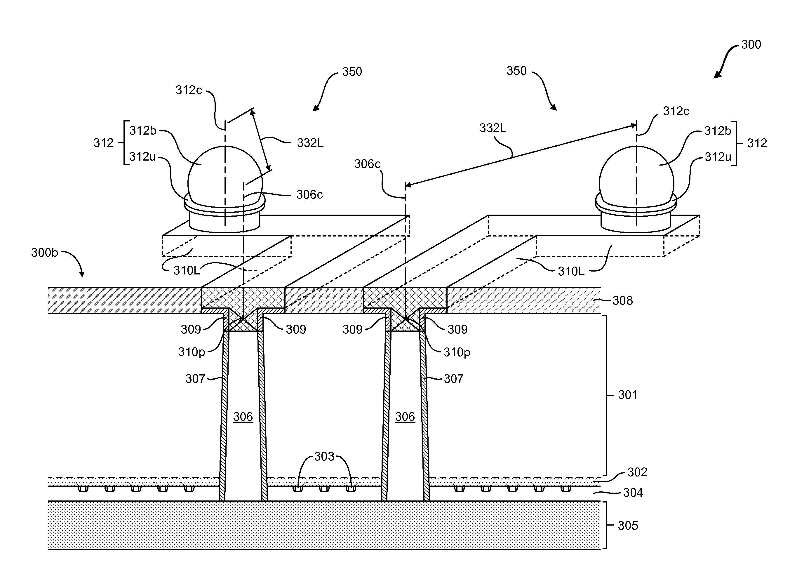 TSV Backside Processing Using Copper Damascene Interconnect Technology