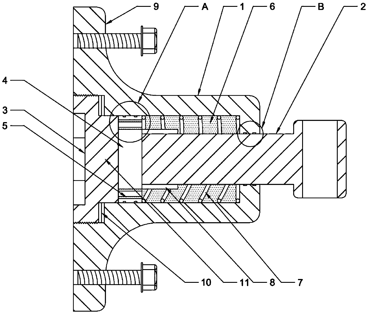 Connecting device for towing trailer