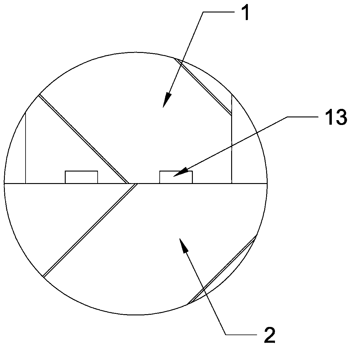 Connecting device for towing trailer