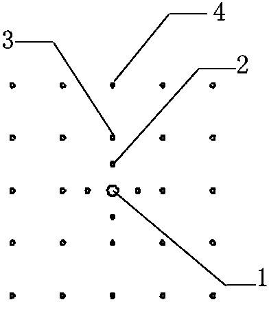 Reinforcing dredger fill foundation construction method combining drainage well and air pressure splitting