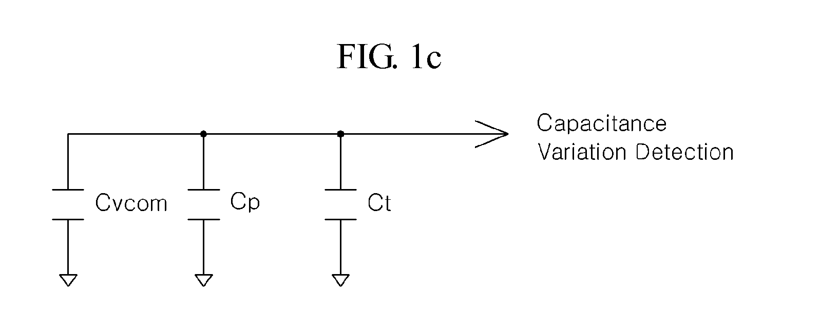 Apparatus and method for detecting touch, capable of reducing parasitic capacitance