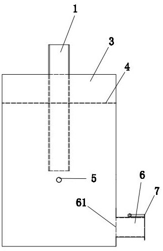 Totally-closed blowout prevention and dust falling device