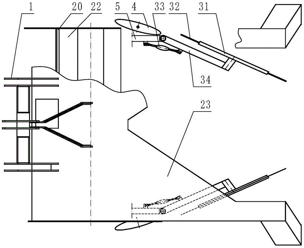 Method for straw crushing and field-returning and mulching film recycling operation