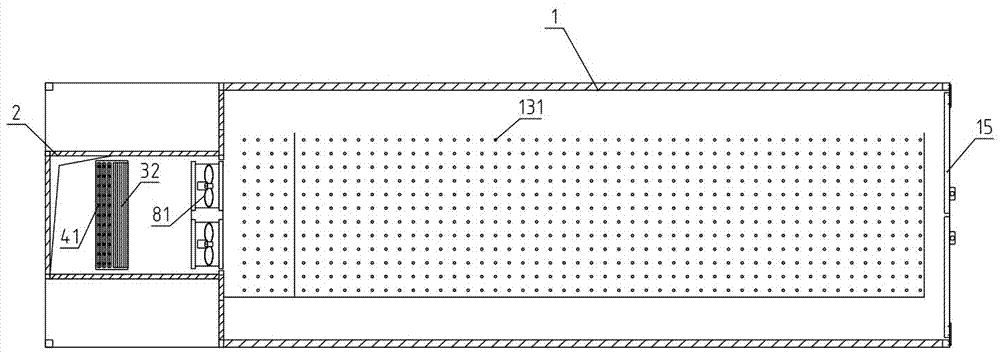 Heat pump tobacco drying room using closed type humidity elimination and open type hot air in combined mode