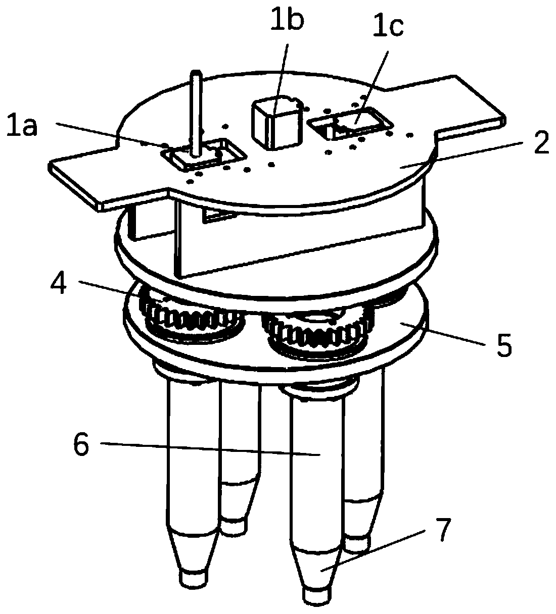 Automatic multi-color pattern mounting head