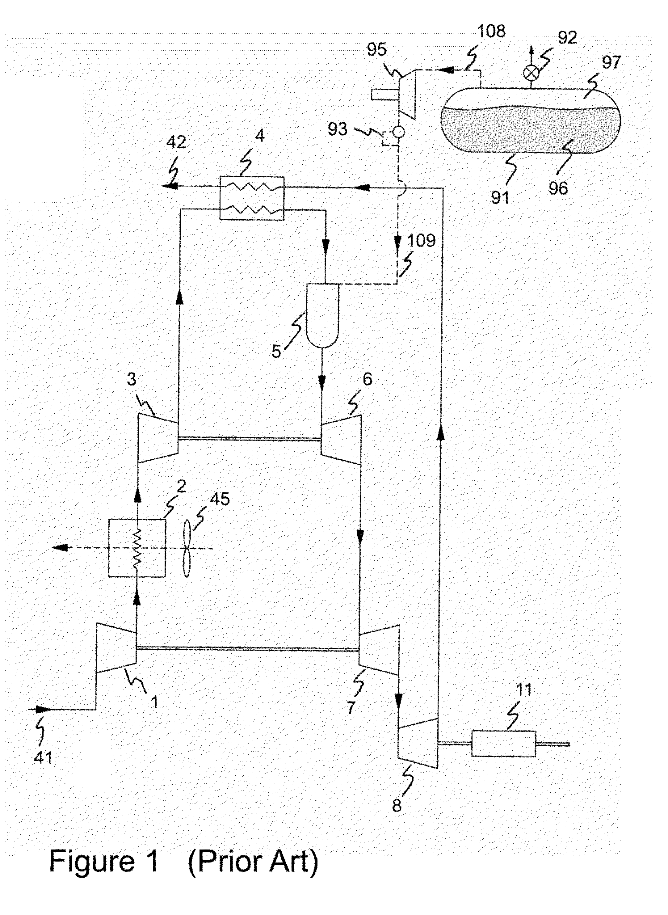 LNG fuel handling for a gas turbine engine