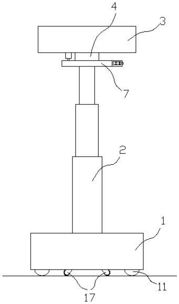 Automatic positioning device for assisting installation of air conditioner indoor unit