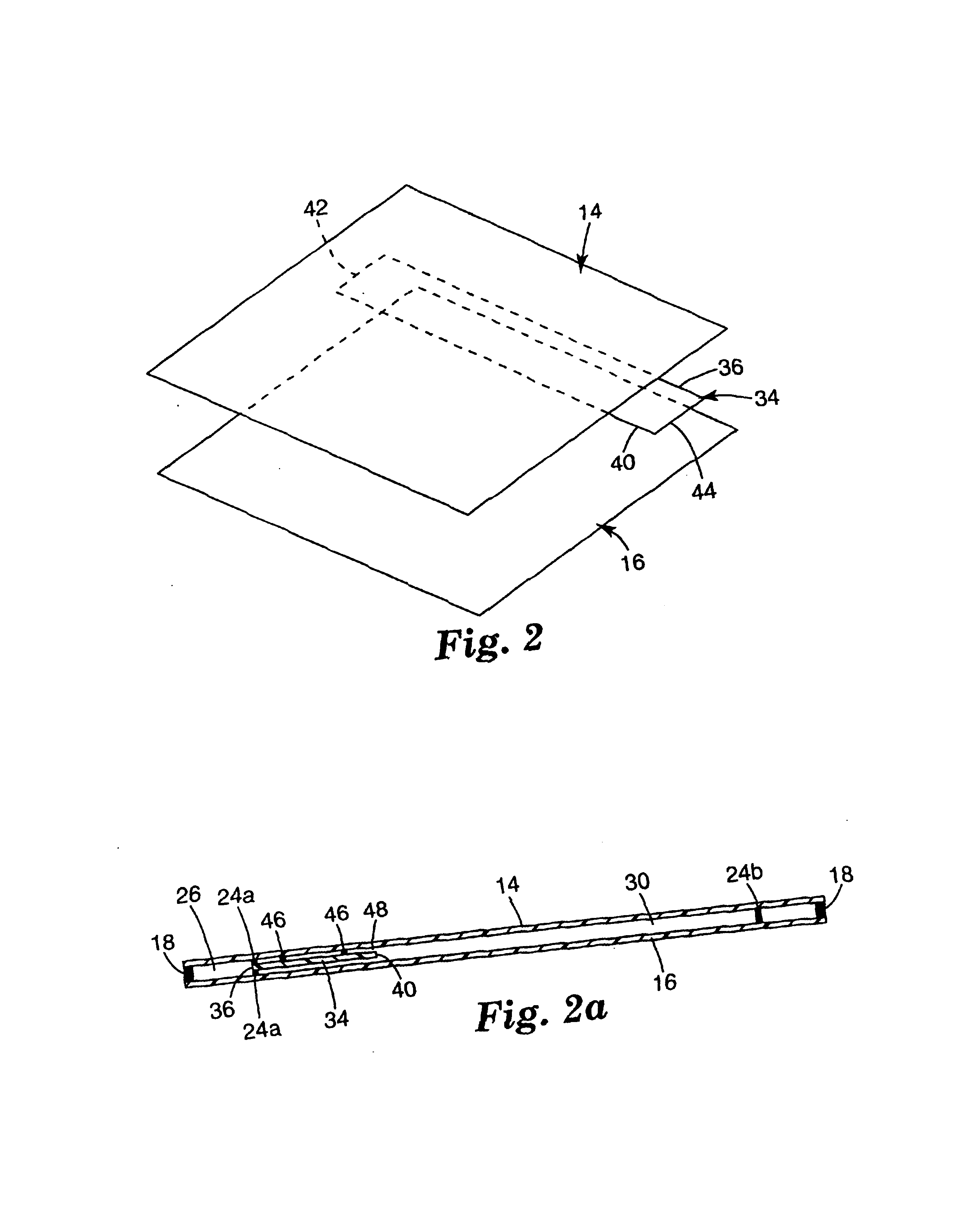 One-way valve for inflatable package