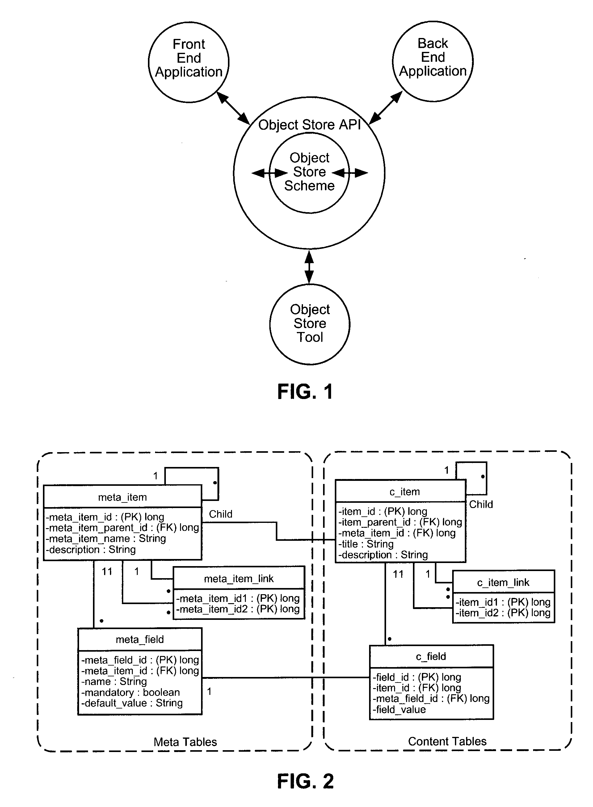 Database system, particularly for multimedia objects