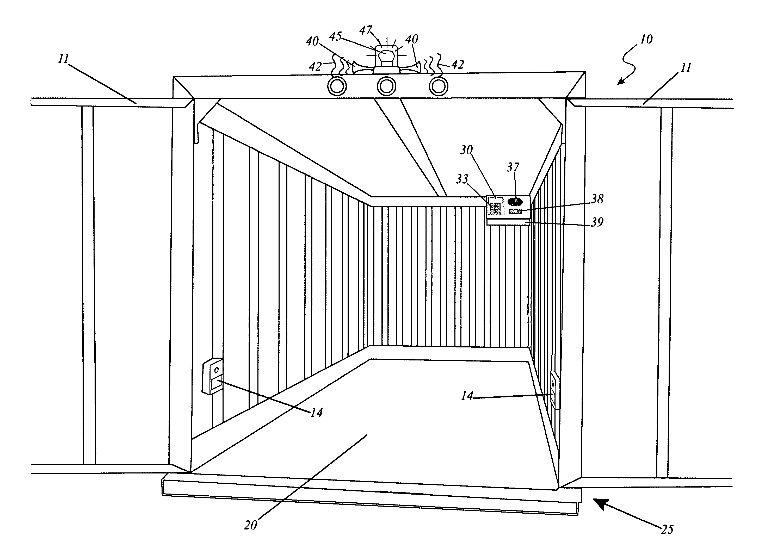 Alarm and tracking system for mobile units