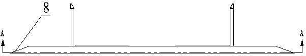 Energy-storing type automobile in-situ turning machine