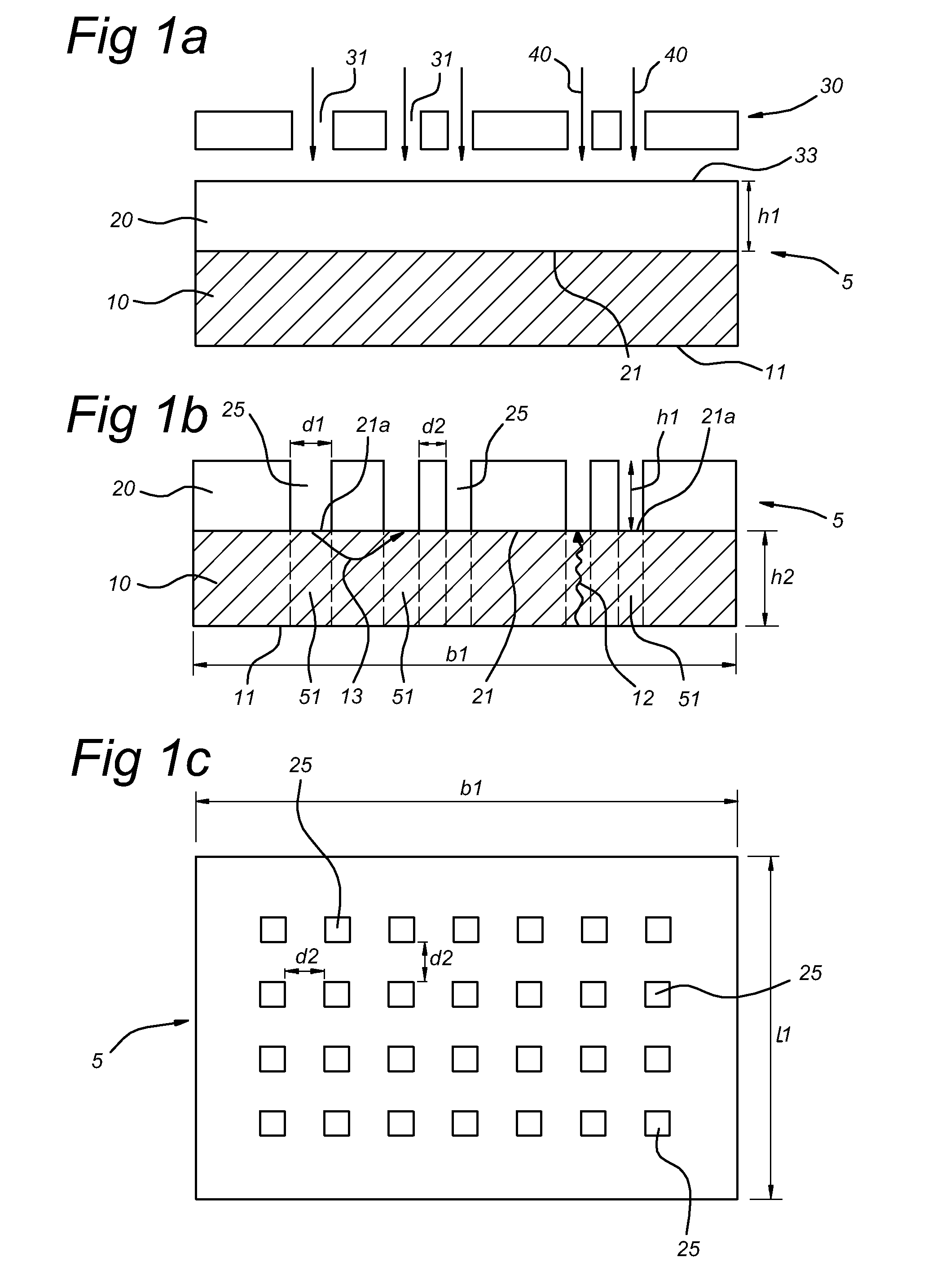 Biochip and process for the production of a biochip