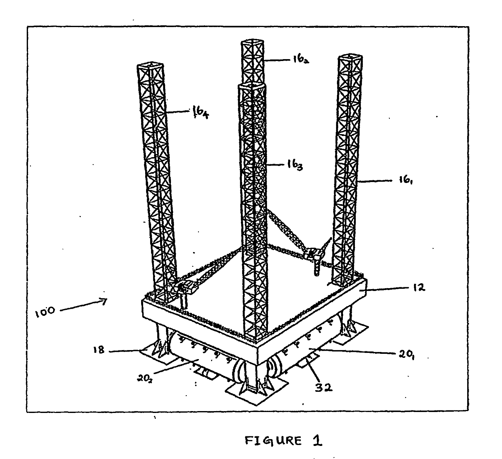 Offshore oil production platform