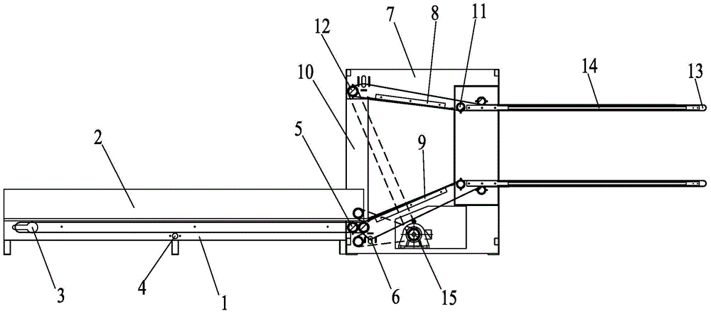 Glue-free cotton bagging machine