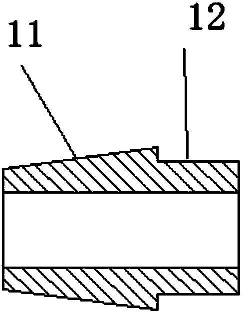 Shaft steel wire baffle ring mounting tool