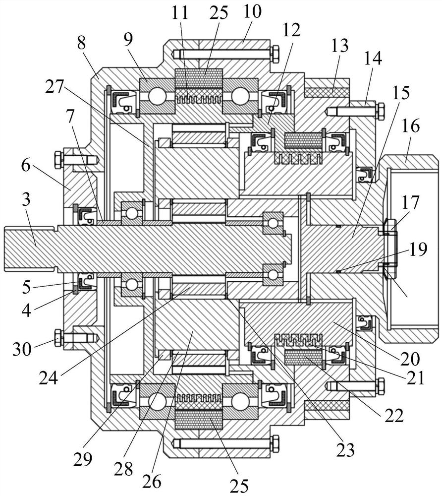 Planetary transmission based on magneto-rheological gear shifting