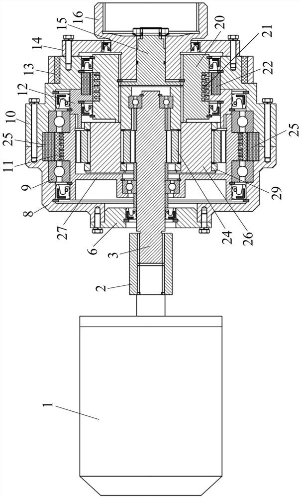 Planetary transmission based on magneto-rheological gear shifting