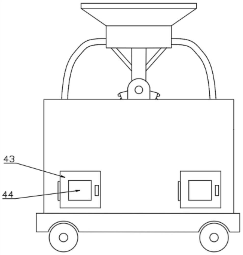 Textile dust collecting device for textile workshop