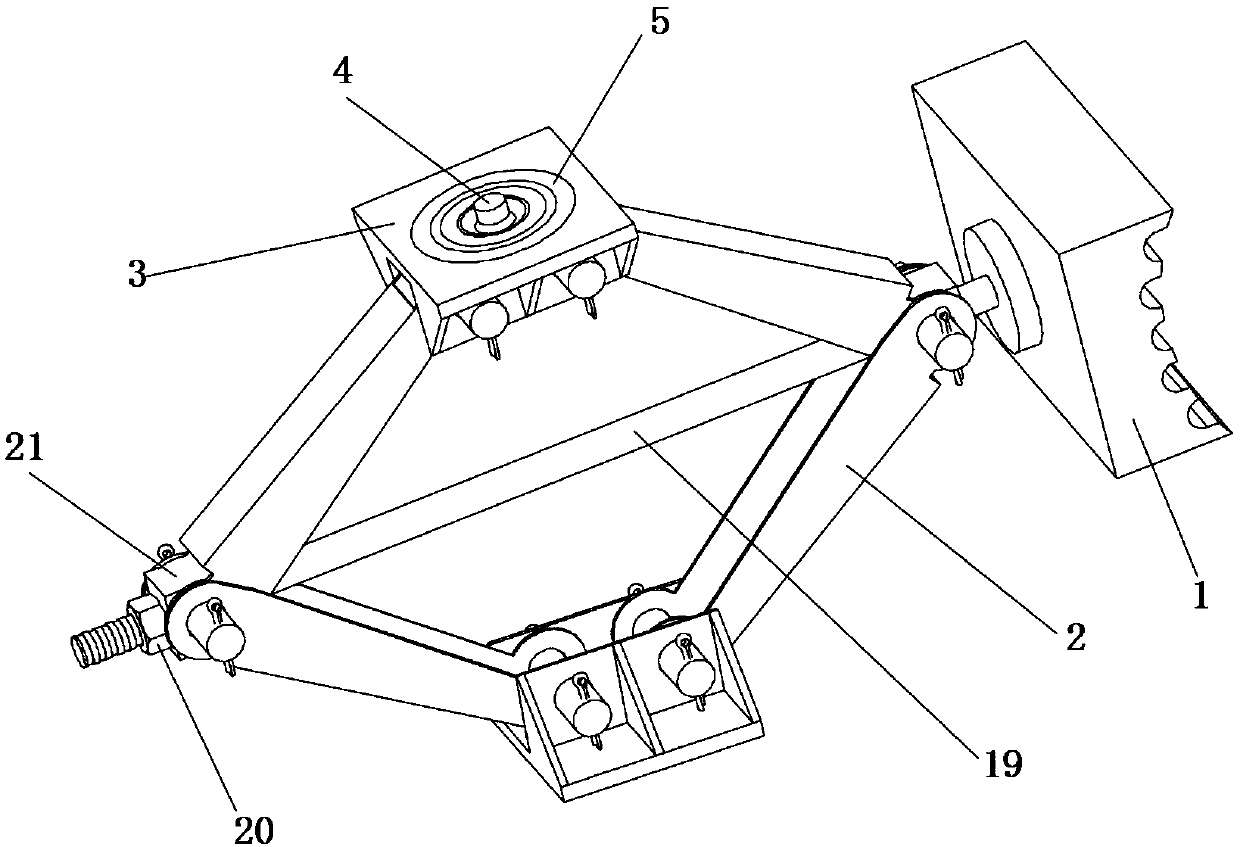 A three-way multi-stage energy-absorbing device for rail vehicles