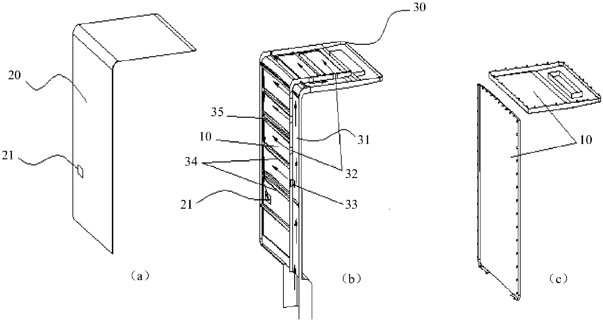 Control method and control device of air flue assembly and equipment