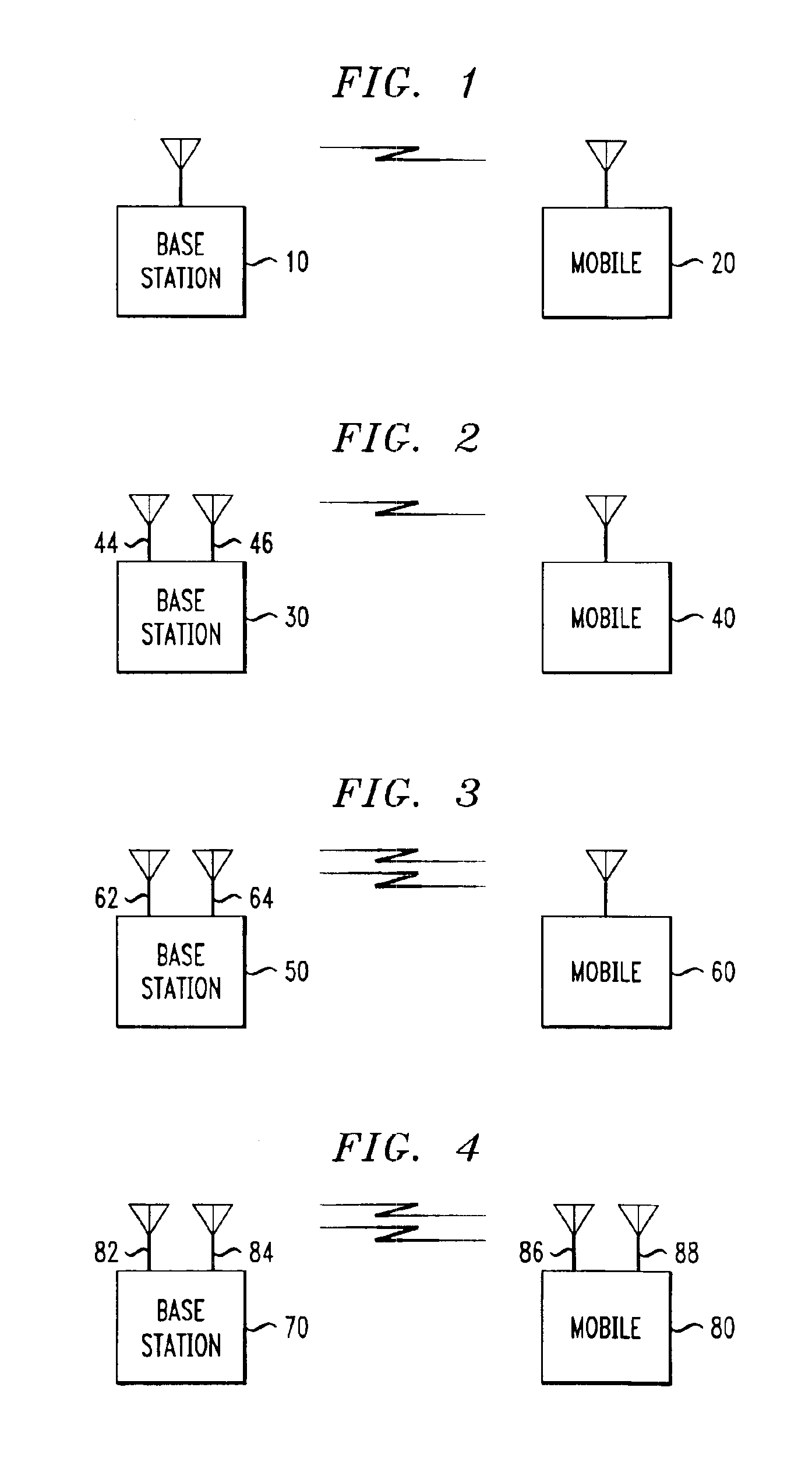 Communication system having a flexible transmit configuration