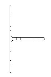 Anti-twisting novel soft steel energy dissipation device of plane irregular structure