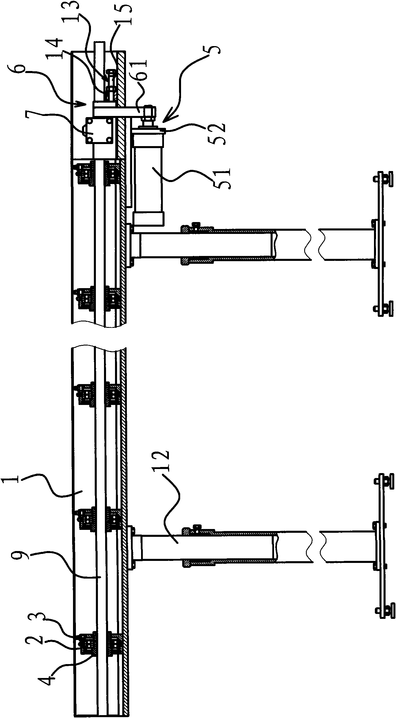 Bar conveying device