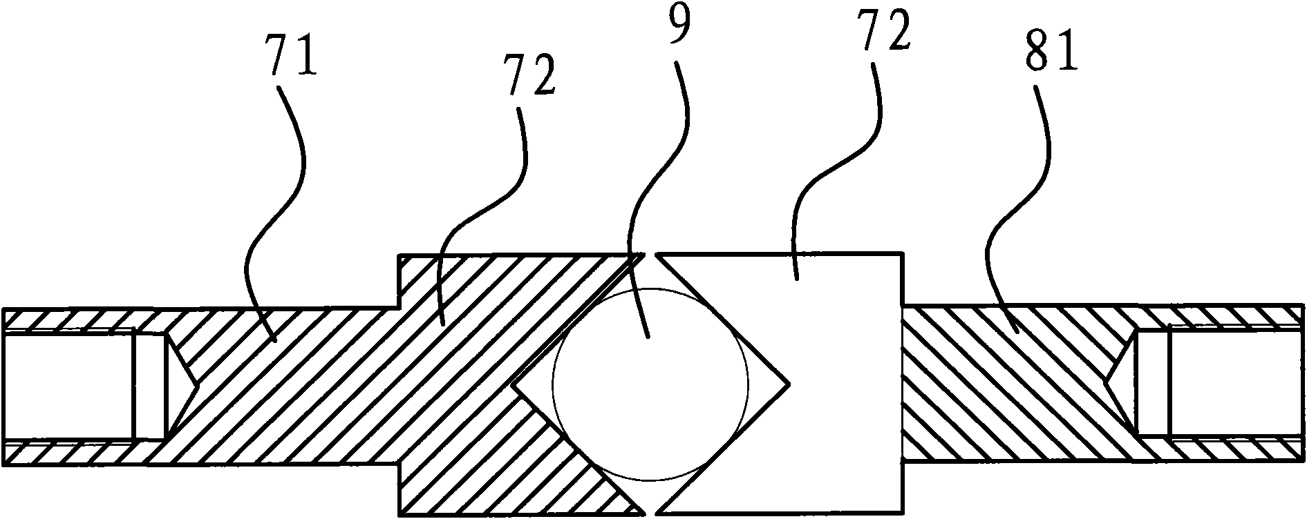 Bar conveying device