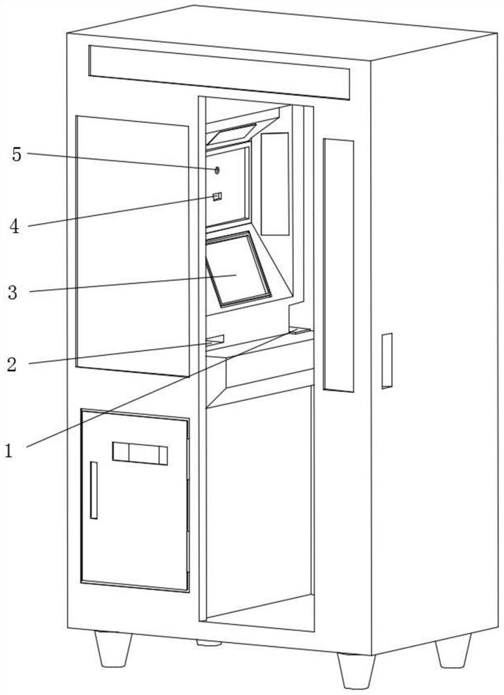 Driver self-service physical examination photographing system and method