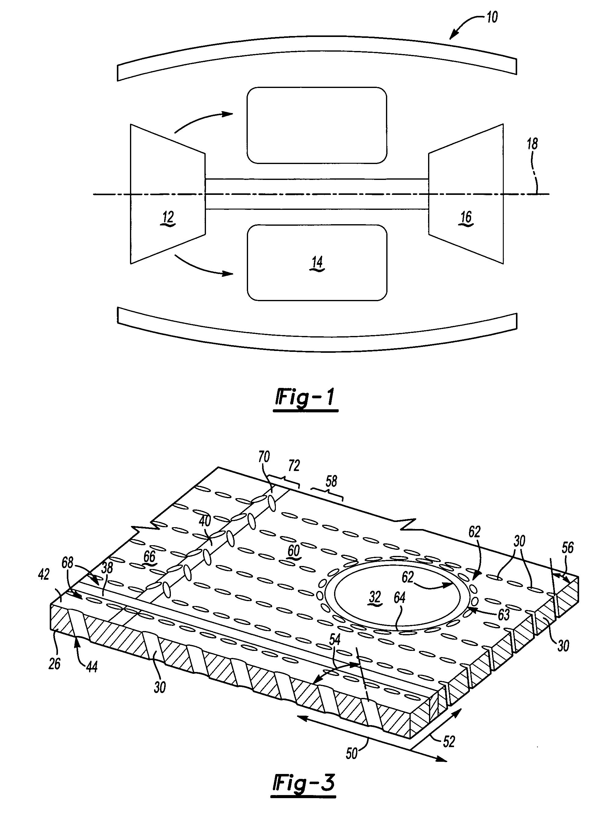 Local cooling hole pattern