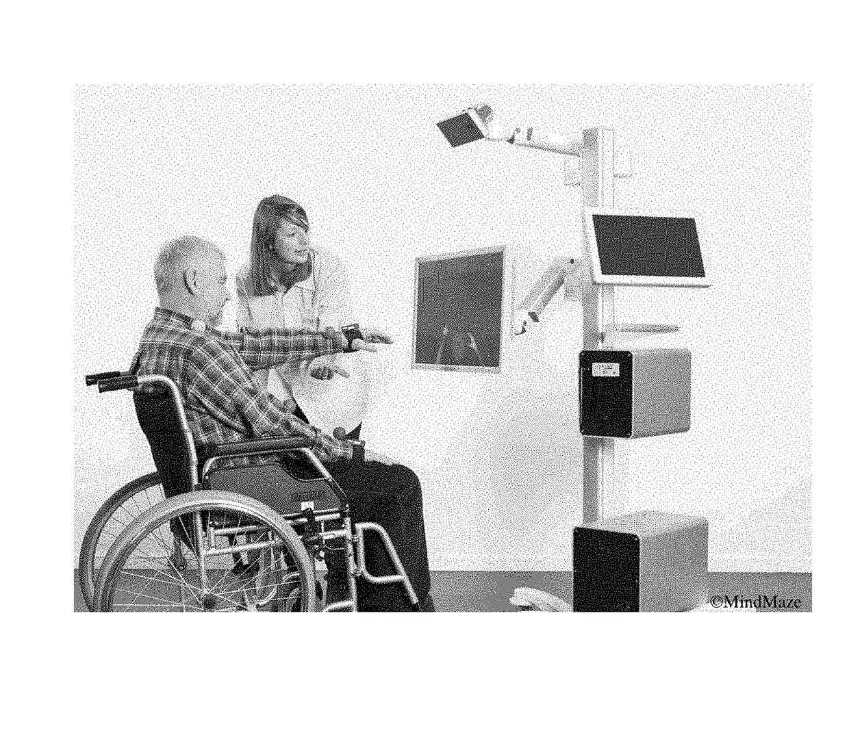 System, method and apparatus for rehabilitation with tracking