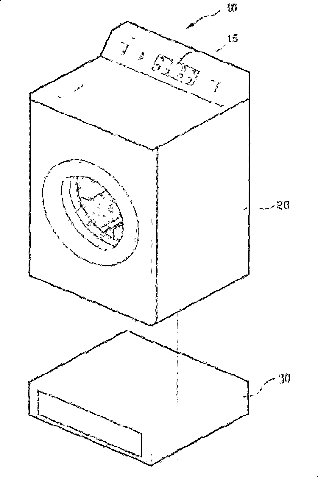 Clothes processing device