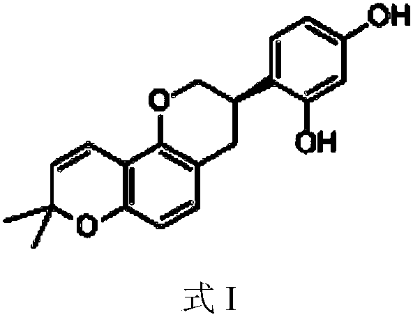 Application of glabridin in preparation of drugs to treat thrombotic diseases