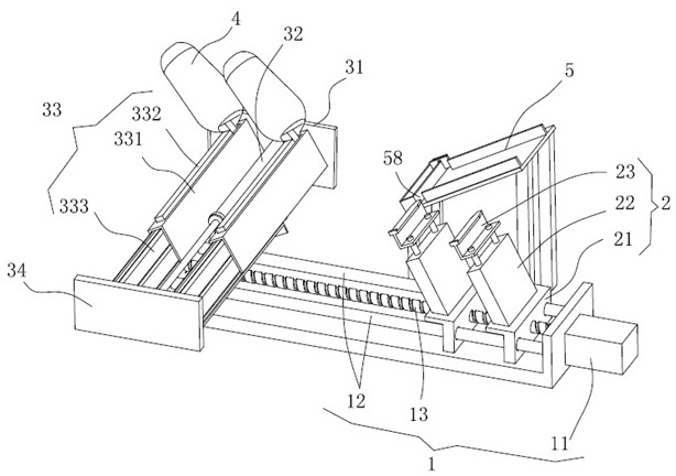 An automatic nailing and nailing machine