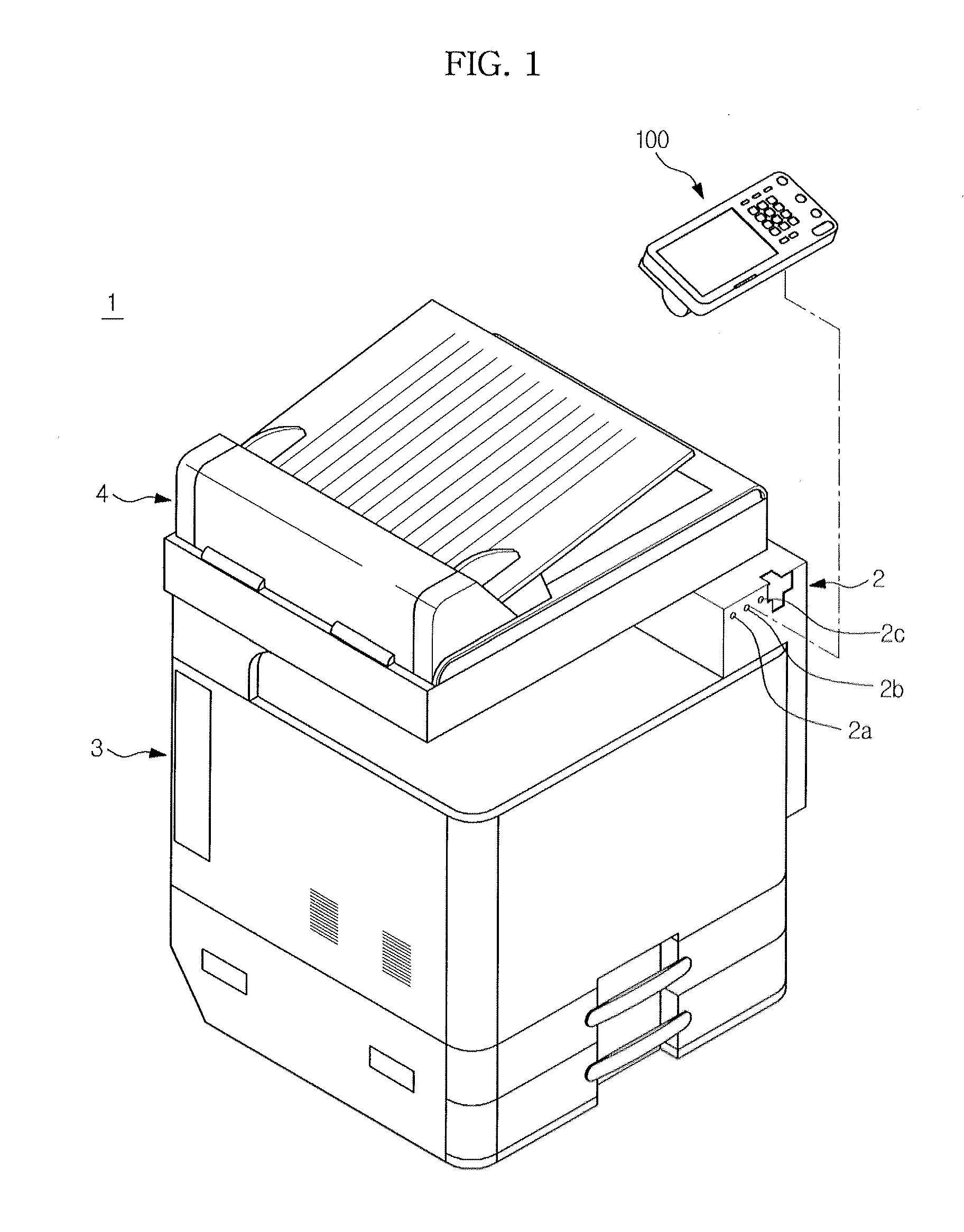 Operating device usable with image forming apparatus and image forming apparatus having the same