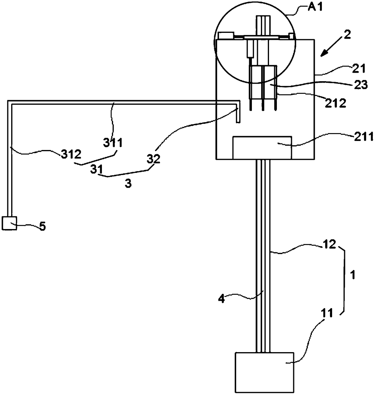 Riverway water quality detection device