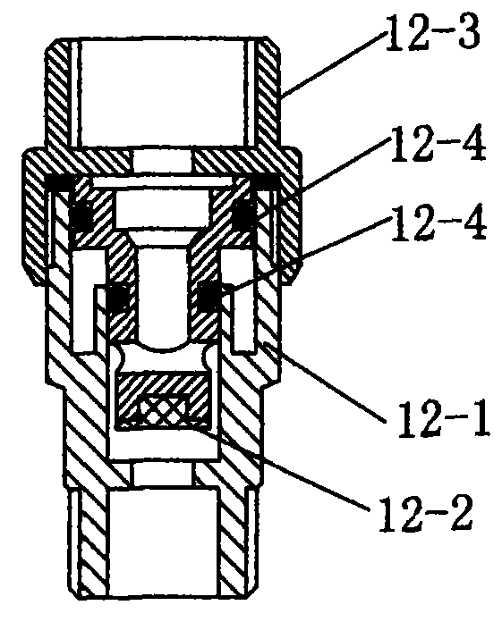 External quick-heating type air energy water heater with pressure regulating function