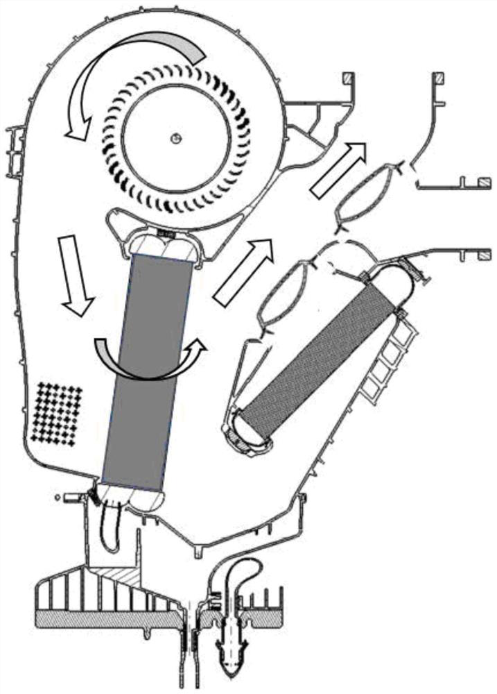 Light-weight low-cost rear-row independent air conditioner structure