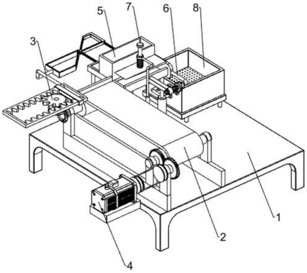 An automatic feeding device for shell sheets for intelligent manufacturing