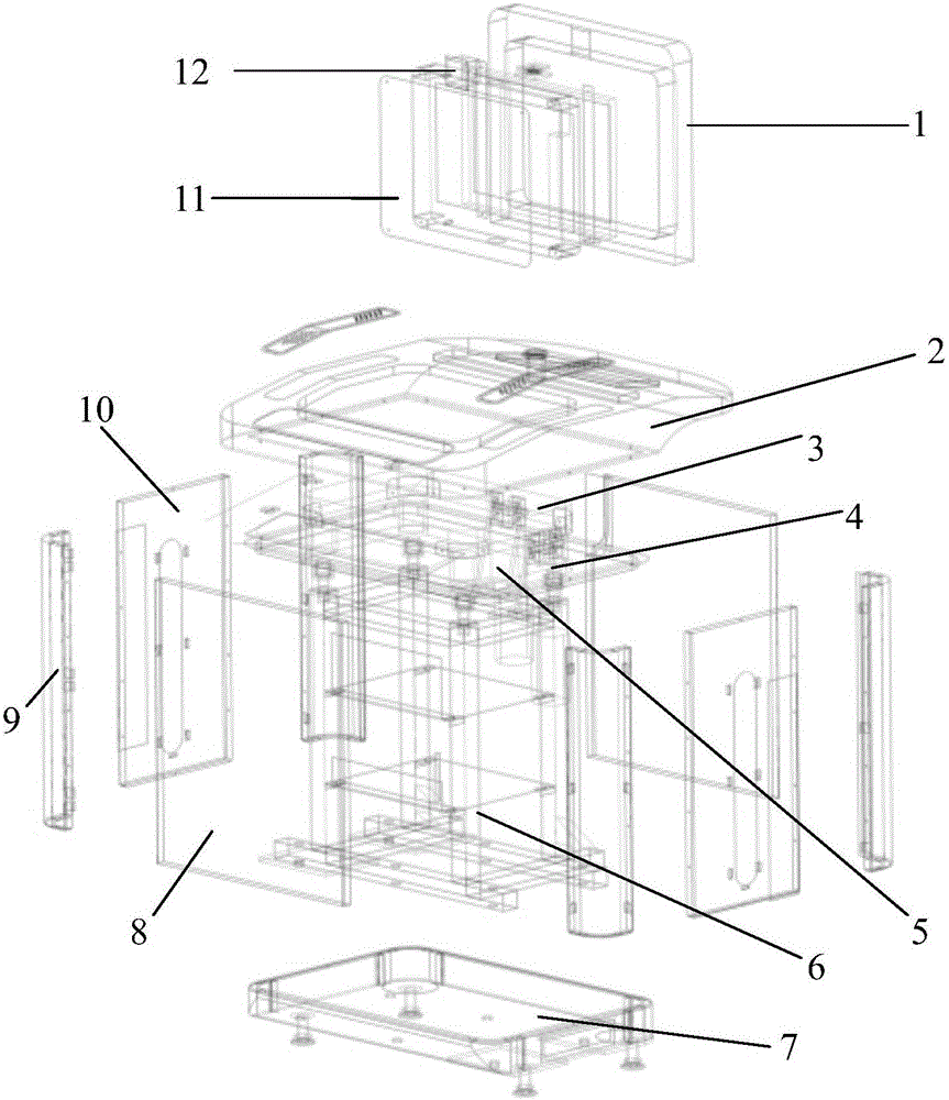 A three-dimensional mechanical measuring instrument for massage techniques