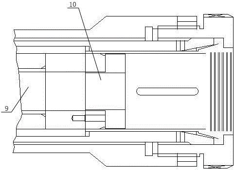 Positioning device used for numerical control tube bending machine