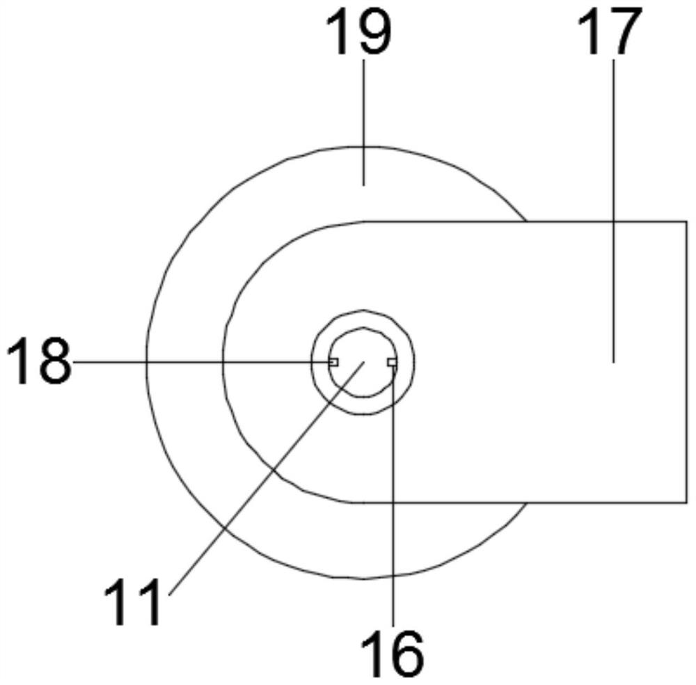 Drilling device for valve processing